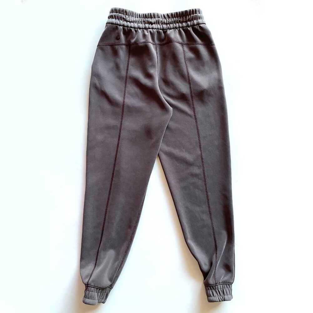 Lululemon Brushed Softstreme High-Rise Jogger Gray Size 4 - Picture 3 of 8